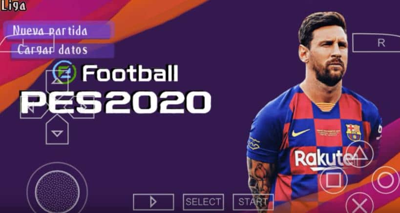 Game Ppsspp PES 2020