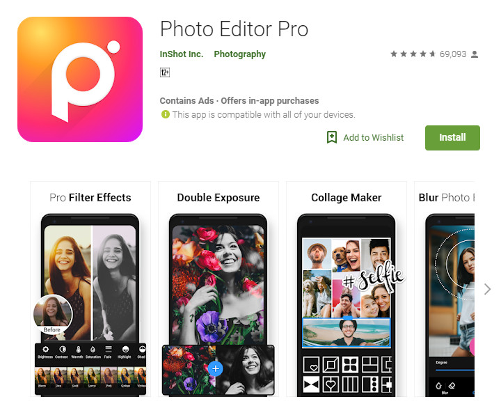 2 Aplikasi Photo Editor Pro