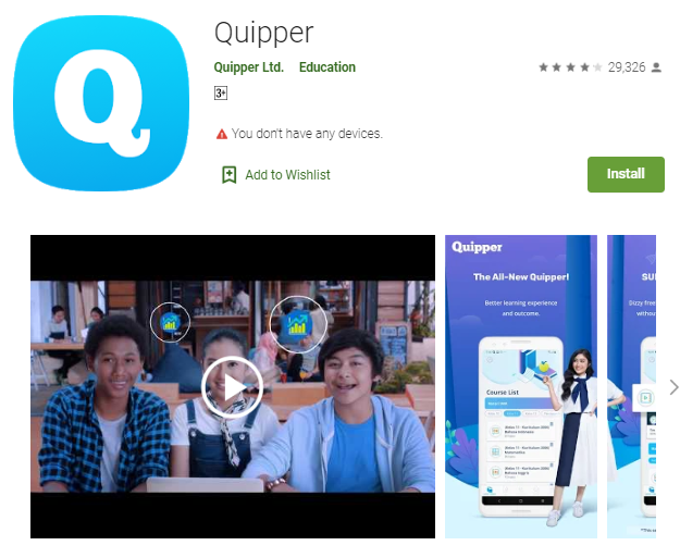 Aplikasi Quipper