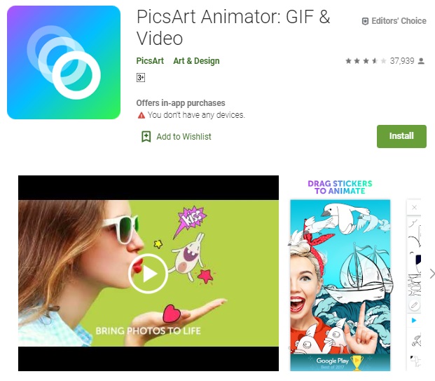 PictsArt Animator