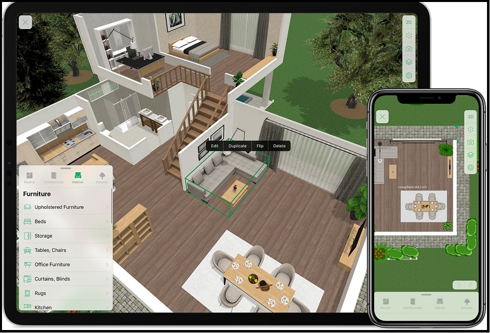 40 Aplikasi android untuk desain rumah 3d