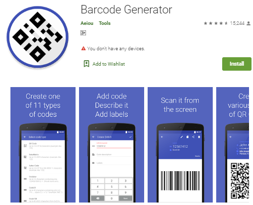 Cara Membuat Barcode Map - Barcode Generator