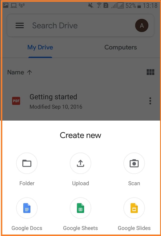 Membuat link share dan download menggunakan android Step 4