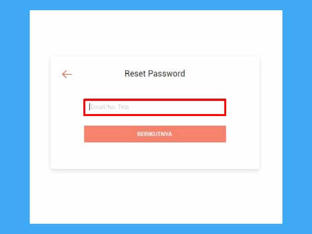 cara menghapus akun shopee yang lupa password