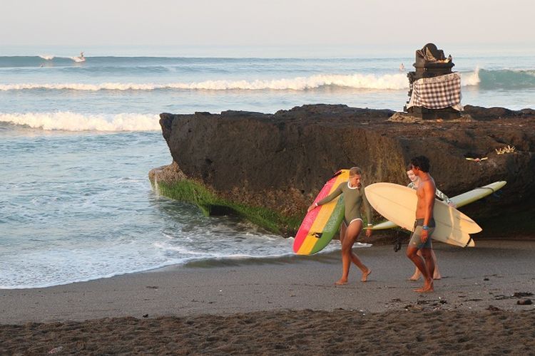 tempat wisata di Bali - Pantai Canggu
